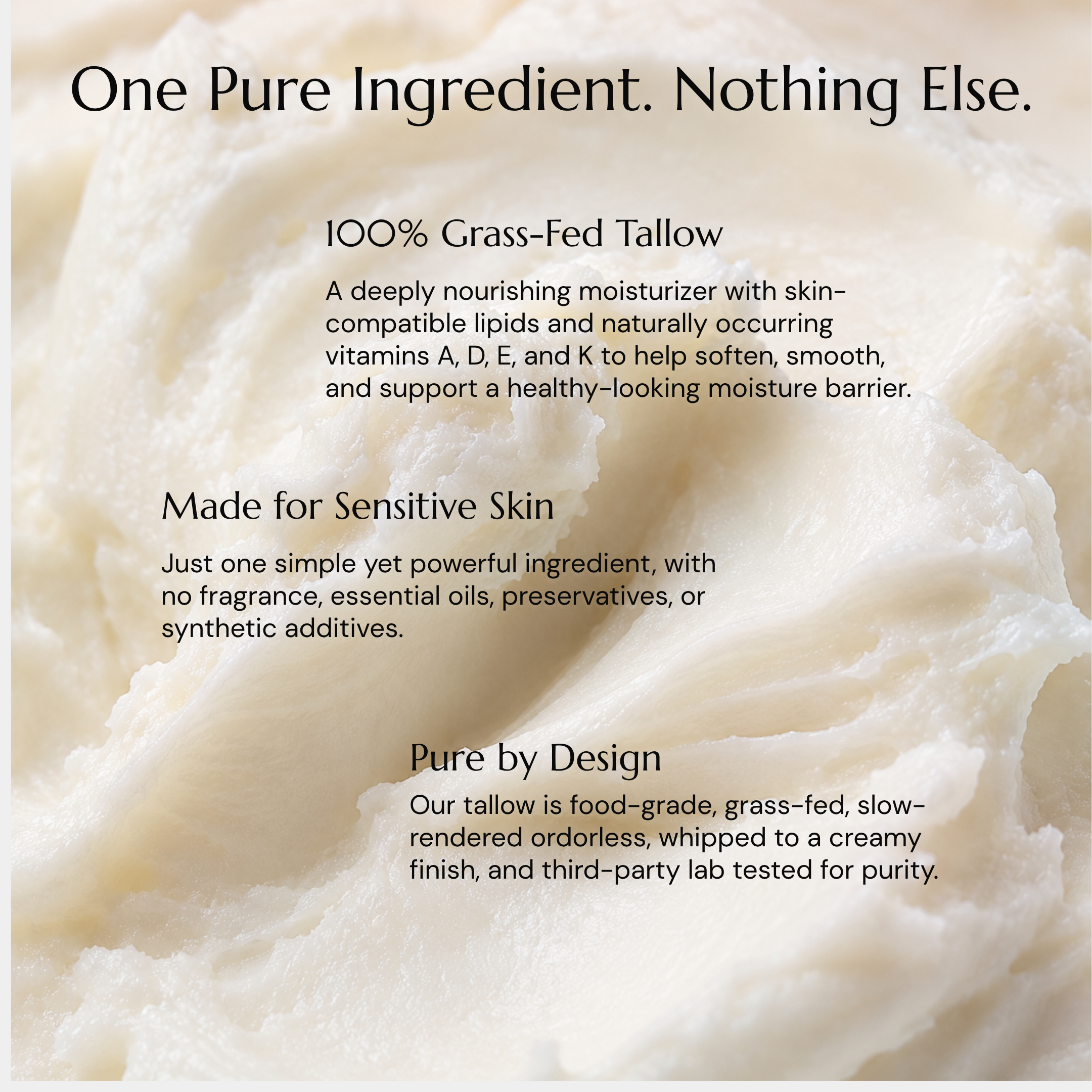 Pure Whipped Tallow