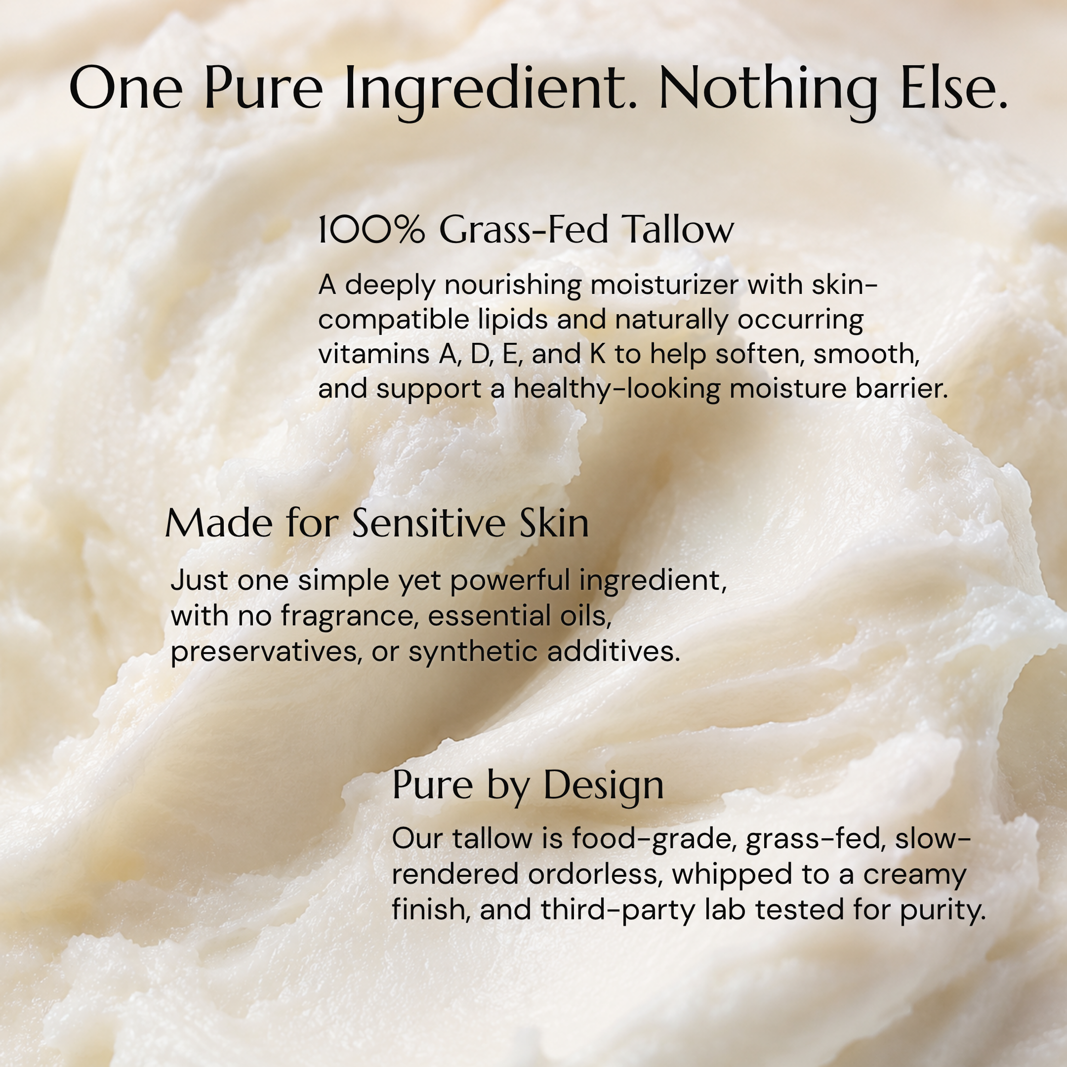 Pure Whipped Tallow